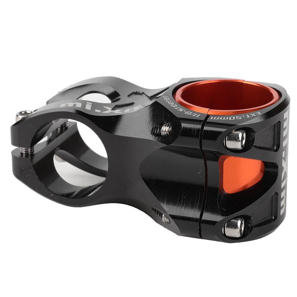 31,8*50 мм алюминиевый сплав короткий руль велосипеда руль подъемный шток детали велосипеда(черный)