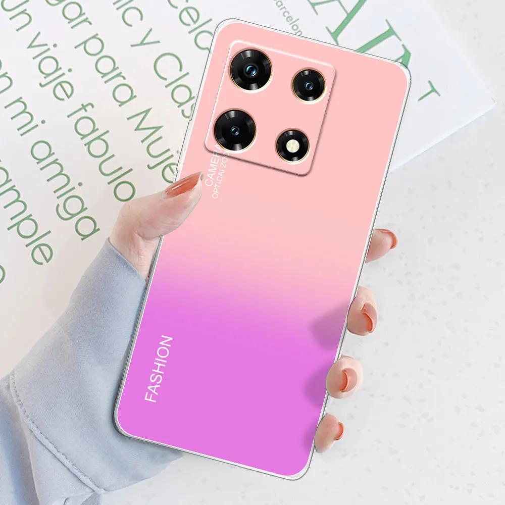 Чехол-бампер для Infinix Note 30 Для Infinix Note 30 Pro Fundas Прозрачный Мягкий Силиконовый Чехол для Телефона Для Infinix Note 30 4G 5G 30i Coque