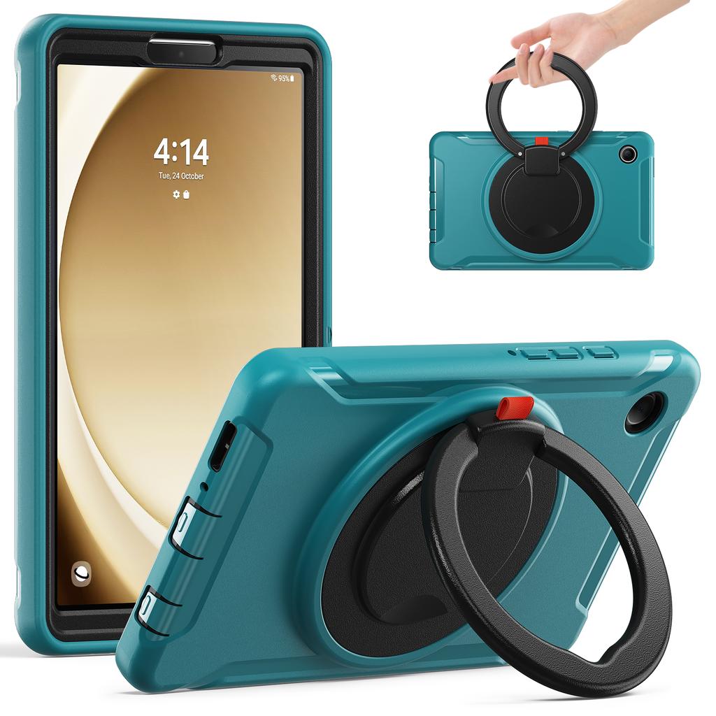 Stand Case for Samsung Galaxy Tab A11 2025 SM-X130 SM-X135 A9 2023 SM-X110 115 117 A7 Lite 8.7 2021 SM-T220 T225 Cover 3-Layers