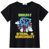 Available: StealABrainrot Kids' Summer Round-Neck Light Short Sleeve T-shirt 63301