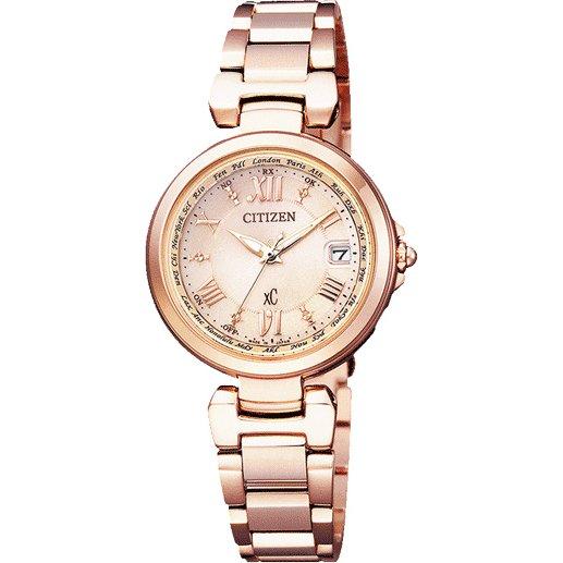 Citizen Women's EC1032-54X ( Watch xC HAPPY FLIGHT Eco-Drive Solar Women's) Round Watch Gold Analog