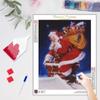 Рождественская алмазная живопись Санта-Клаус 5D DIY Мозаика Алмазная вышивка Домашнее украшение Искусство 30x40 см/12x16 дюймов