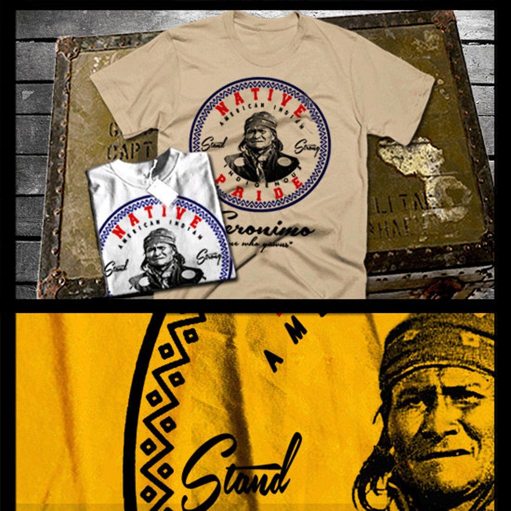 Native American Legendary Warrior Indigenous Indian Pride Justice and Power T-Shirt