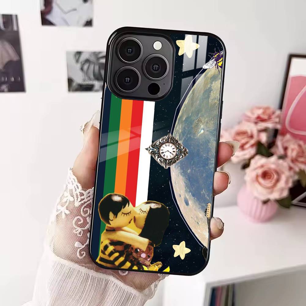 TV ENJAMBRE Daltonico Phone Case For iPhone 17,16,15,14,13,12,Plus,Pro,Max for Magsafe Magnetic Wireless Charging