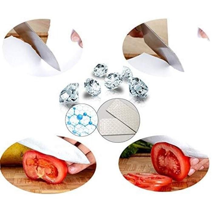 [MOPCONY] Diamond Whetstone #400/#1000 - 2-Piece Set with Microfiber Towel