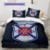 C.F. Os Belenenses  Pattern Bedding Quilt Set  Home Decoration  Gift (1 * duvet cover + 2 * pillowcase  without core)