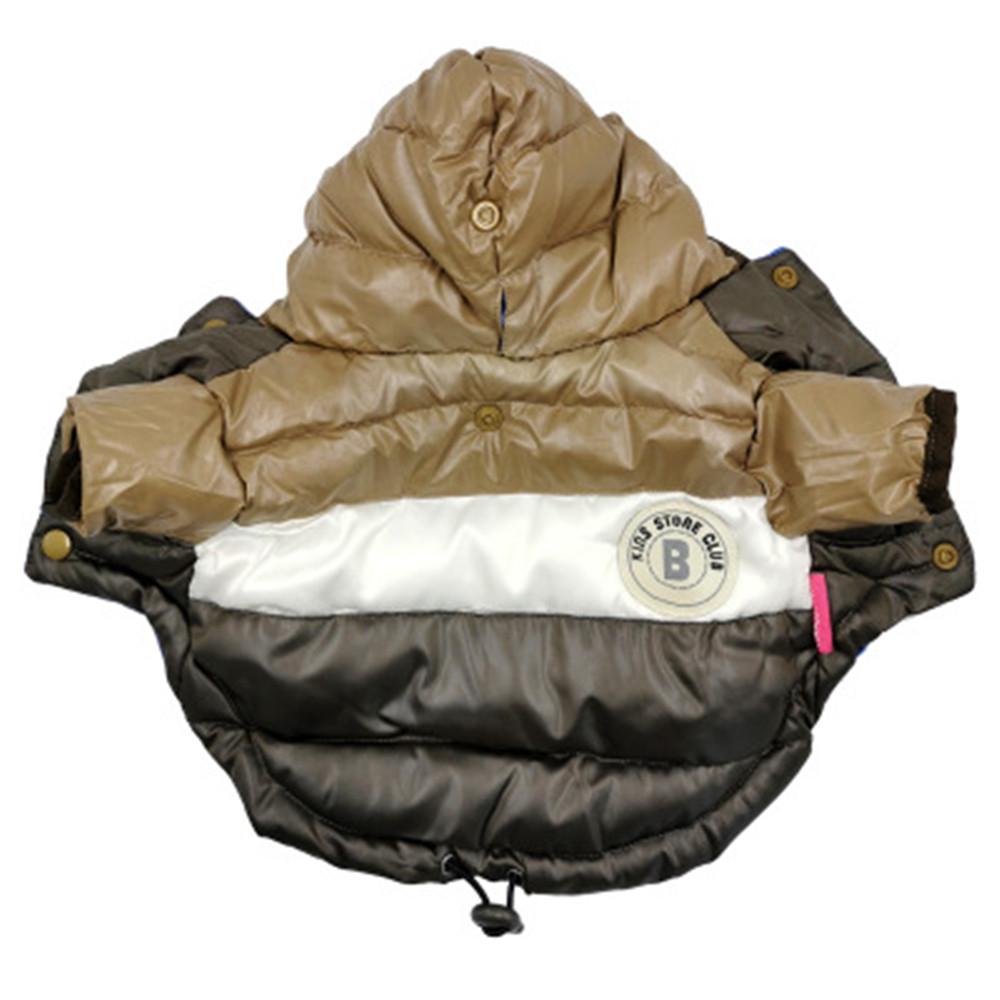 Autumn Winter Pet Clothes Down Cotton Coat Hat Warm Puppy Jacket for Pet Small Dog Hoodies