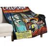 Плед Creepshow плед для кровати смешной подарок Фланелевые для дивана Пледы