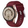 Силиконовый ремешок для Samsung Galaxy Watch 7/6/5/4 44 мм 40 мм/5 Pro 45 мм, ремешок для Galaxy Watch 4/6 Classic 46 мм 42 мм 47 мм 43 мм