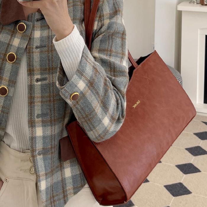 Квадратная сумка через плечо DIBLANC Burnt Crack, 5 цветов