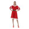 Delux Women's Christmas Santa Costumes Mrs Miss Claus Fancy Dress Adult Outfit