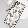 Чехол с рисунком цыпленка для Samsung Galaxy S25 Ultra S20 S21 S22 S23 S24 S9 S10 Plus S24 FE Funda Чехол