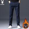 Playboy Men's Casual Straight-Leg Trousers