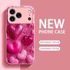 Красочный гальванизированный стеклянный чехол для телефона iPhone 17 16 15 14 13 12 11 Pro Max Plus 16E 17Air