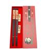 2 Pair With Chopstick Rest Panda Chopsticks Gift Set Non-slip Sushi Chopsticks  Noodle