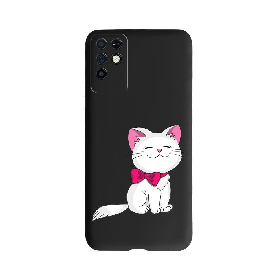Phone Case For Infinix Note 10 Case 6.95" Soft Silicone TPU Back Cover For Infinix Note10 X693 Coque Cute Animal Fundas Bumper