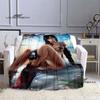 FINAL FANTASY Tifa Aerith Blanket Sexy Beauties Flannel Blanket Adults and Children Bedroom Coverlet Sofa Camping Warm Blanket