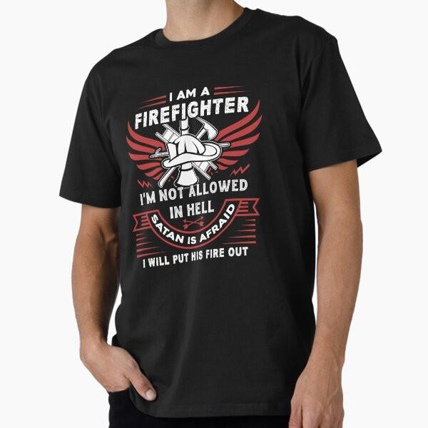 Firefighter - I Am A Firefighter Premium T-Shirt M-2XL Gift,