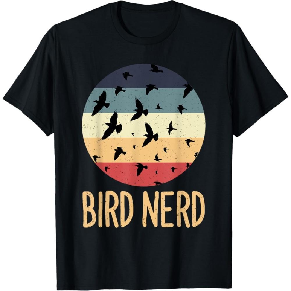 Bird Nerd Bird Day Birding Birdwatching Birdwatcher Birder T-Shirt