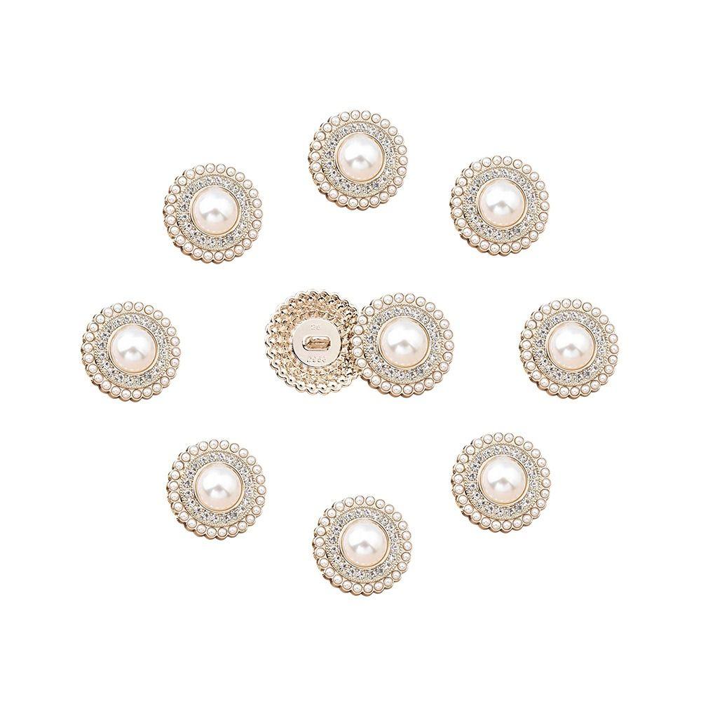 Вышивка Рубашка Пуговицы Украшения Пуговицы Швейные Принадлежности Металлические Стразы Перламутровые Пуговицы