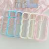 Креативный чехол Wave Edge Solid Color для iPhone 11/X до iPhone 16 Pro Max (Подходит для iPhone 13-15) - Дизайн «два в одном»