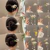 Chinese High-End Tassel Hairpin: Ancient Style Hanfu Wooden Hair Accessory