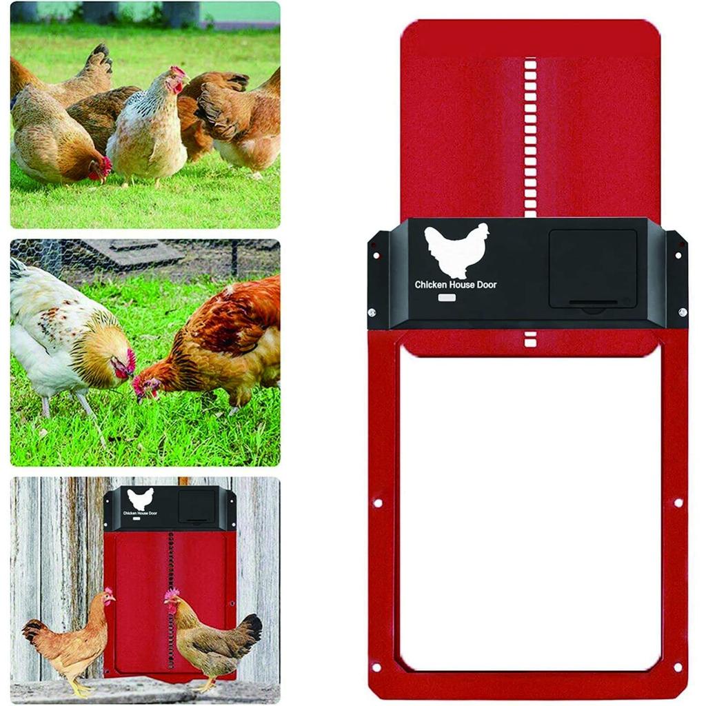 Automatic Chicken Coop Door Light-Sensitive Automatic Chicken House Door
