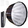 Godox 90cm Parabolic Softbox with QuickSet Bowens and Storage Compatible with Godox and SZ150R QR-P90 Mount, Foldable, Bag, SL-60W, VL150, VL300,