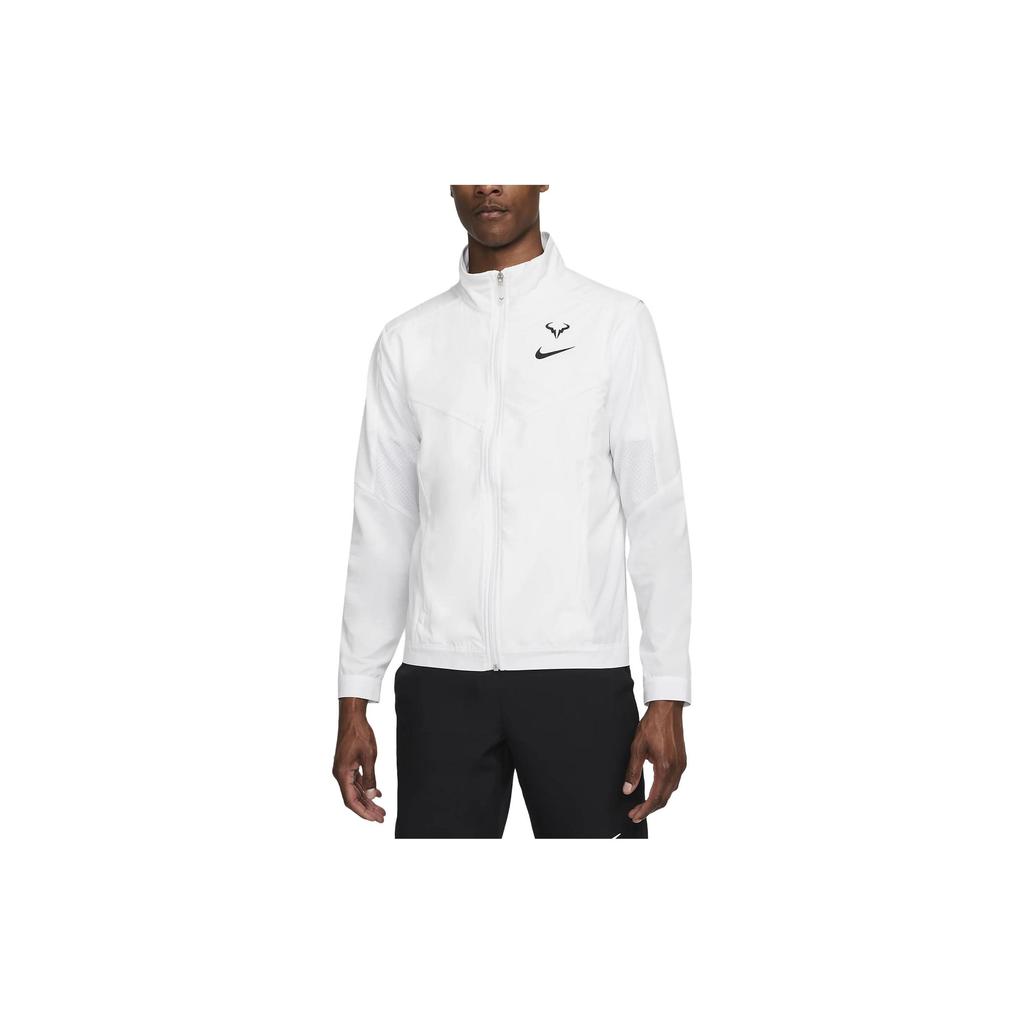 Nike Куртка на молнии с длинным рукавом и принтом логотипа Мужские куртки Белый DD8537-100