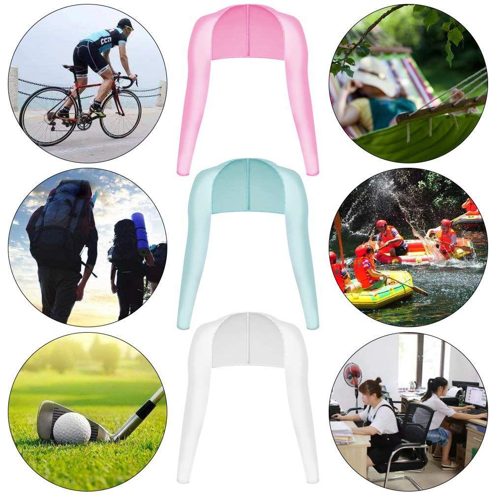 Hole Ice Silk Outdoor Activity Sun UV Protection Sun Sleeves Sports Glove Women Shawl Arm Sleeve