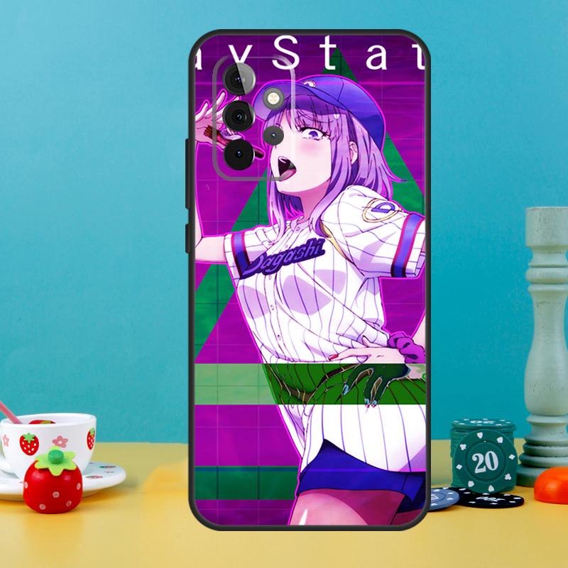 Чехол Vaporwave Glitch Аниме для Samsung Galaxy A15 A16 A05 A26 A36 A56 A52 A53 A33 A13 A34 A54 A14 A35 A55 A22 A32