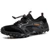 Summer New Men's Mesh Breathable Outdoor Hiking Shoes for Climbing Mountains and Wading, Plus Size Men's Shoes 38-50