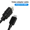 Кабель-адаптер, совместимый с HDMI, 1,2 метра, поддержка 1080P 4K, защита от помех, высокая четкость, кабель Mini-HDMI-совместимый с HDMI-совместимым 2.0 для дома