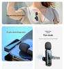 Cross-border Wireless Lavalier Microphone: Noise-Reducing Mini Mic with Digital Display for Video & Audio Recording.