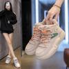2025 Winter Velvet Warm Platform Cotton Shoes Women's Korean Version High-top Ins Tide Student Leisure Sports Women's Shoes K8651