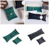 Soft Velvet Jewelry Display Pillows Portable Grey Velvet Bracelet Holder For Bracelet Storage And Watch Organizer