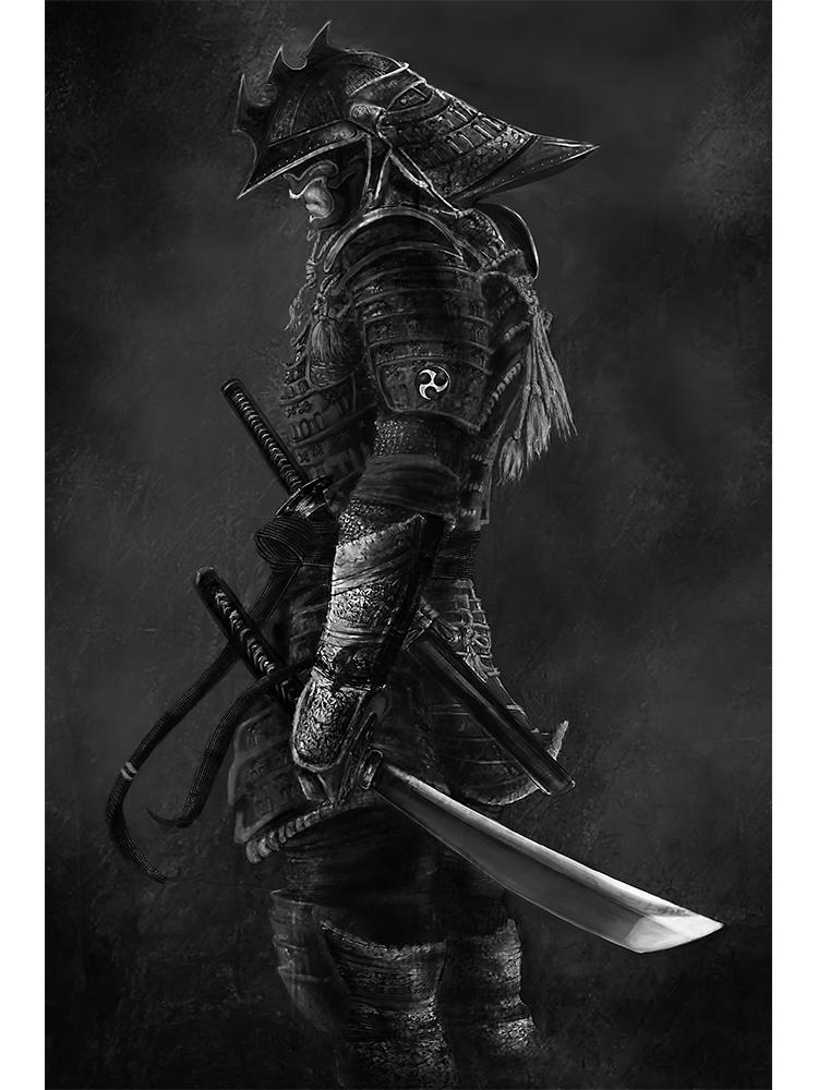 Ретро Япония Самурай Дзен Бусидо Плакат Печать Холст Картина Аниме Игра Настенная Картина Для Гостиной Домашний Декор Cuadros