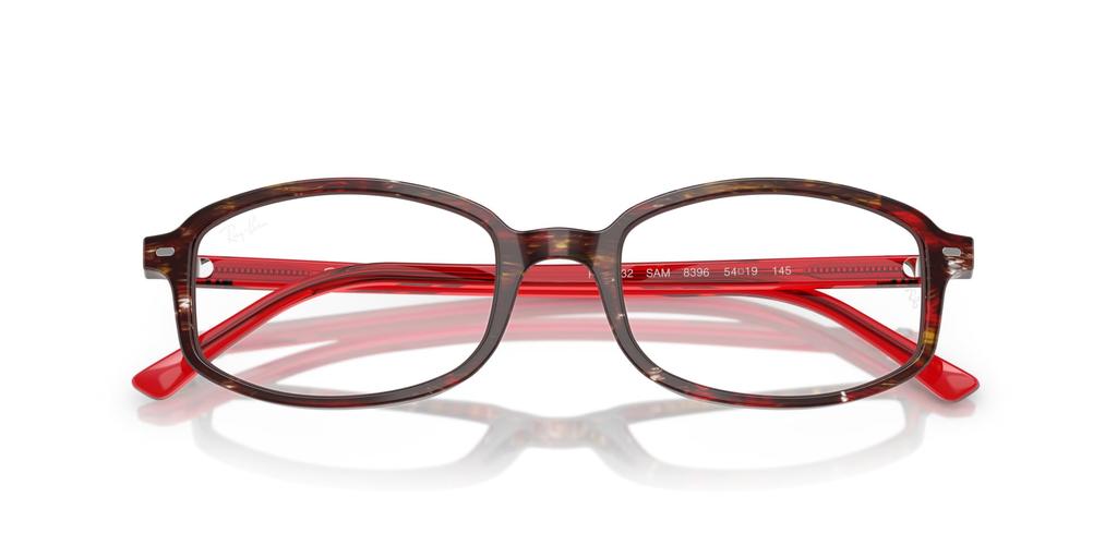 Sunglasses 0RX5432 TRANSPARENT SHADE FANTASY RED 52 [Ray-Ban]