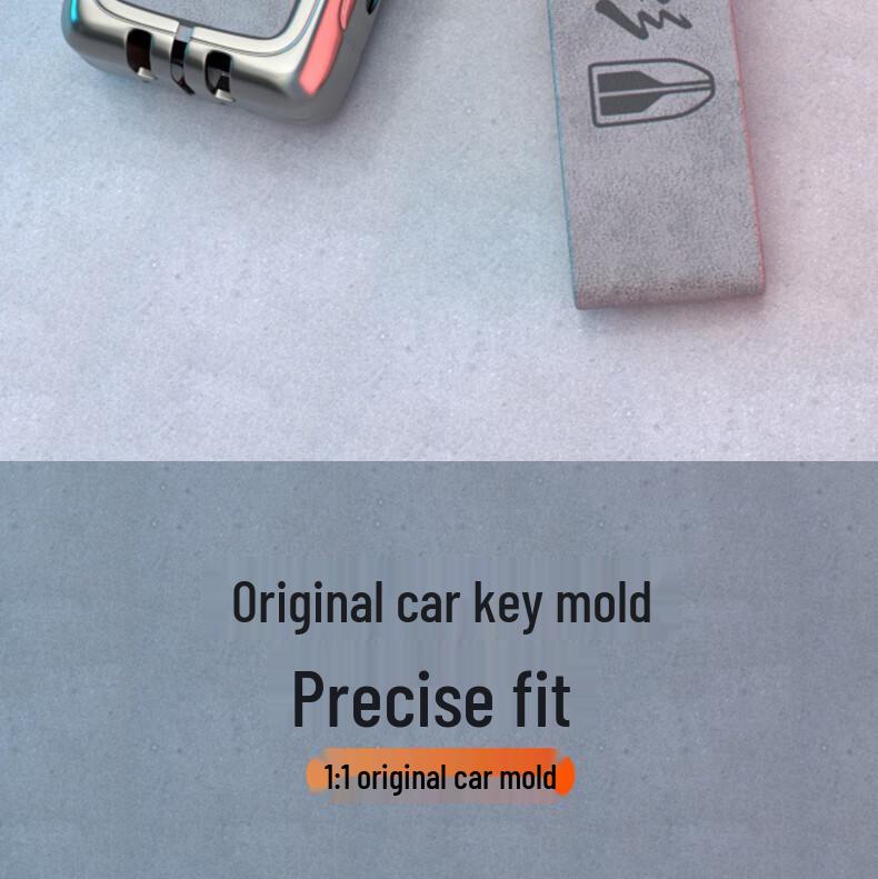 Metal Key Case for Hongqi HS5/HS7/H9 – Unisex Car Key Holder with Shell and Buckle