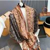 New Retro Cotton Linen Long Scarf Women Spring Summer Multi-Functional Neck Protection Shawl Wrap Fashion Scarves Beach Towel