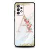 Цветы Буква Чехол для телефона для Samsung Galaxy A17 A07 A55 A35 A25 A15 A05s A33 5G A31 A23 A21s A13 A41 A73 A53 A51 A71 A03s Обложка