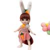 30 см Douluo Mainland Little Five Dance Rabbit Кукла Принцесса Костюмированная Кукла Подарок На День Рождения Девочка Игрушка
