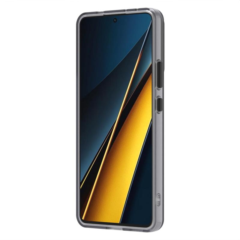 Матовый прозрачный чехол для Xiaomi POCO X6 Pro Чехол Силиконовый Матовый Простой ТПУ POCO X6 Pro Защитный Чехол для телефона POCO X6 Pro