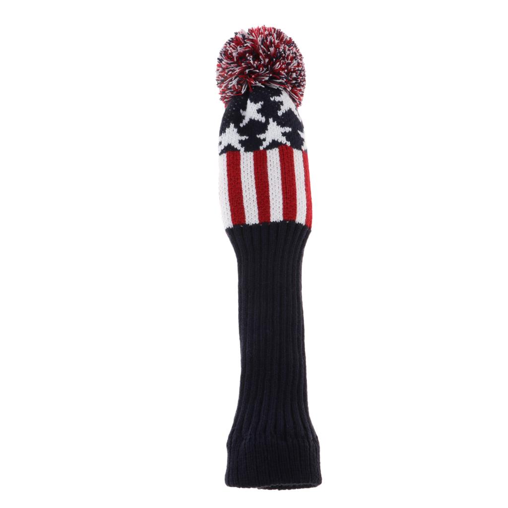 1 piece pom pom golf headcovers fairway wood head cover golf equipment