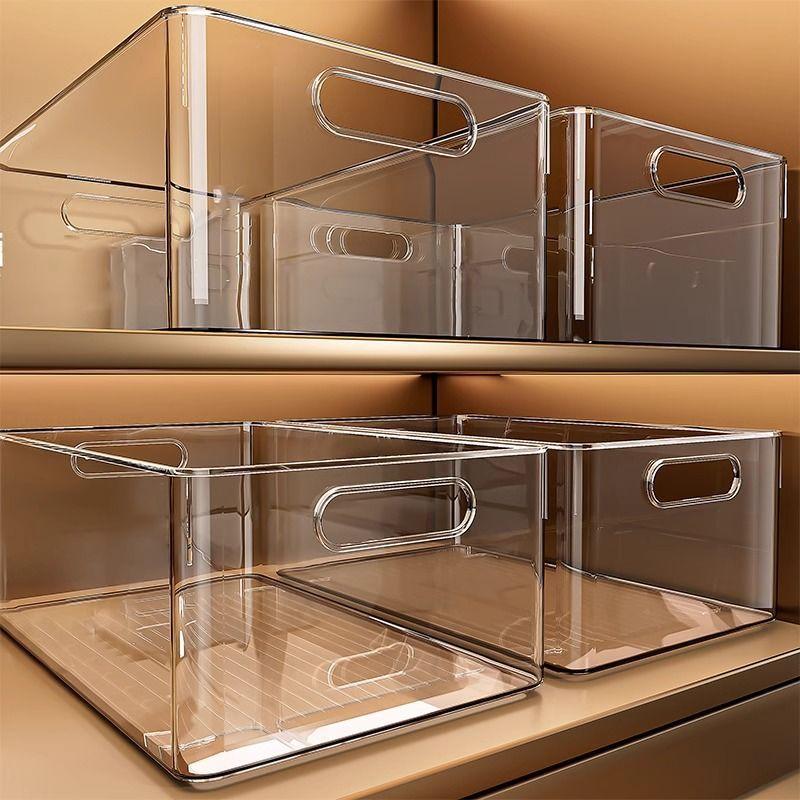 Cat Canned Storage Box Cat Food Cat Meal Bag Storage Box Desktop Large Capacity Pet Supplies Organizing Box Grain Storage Bucket