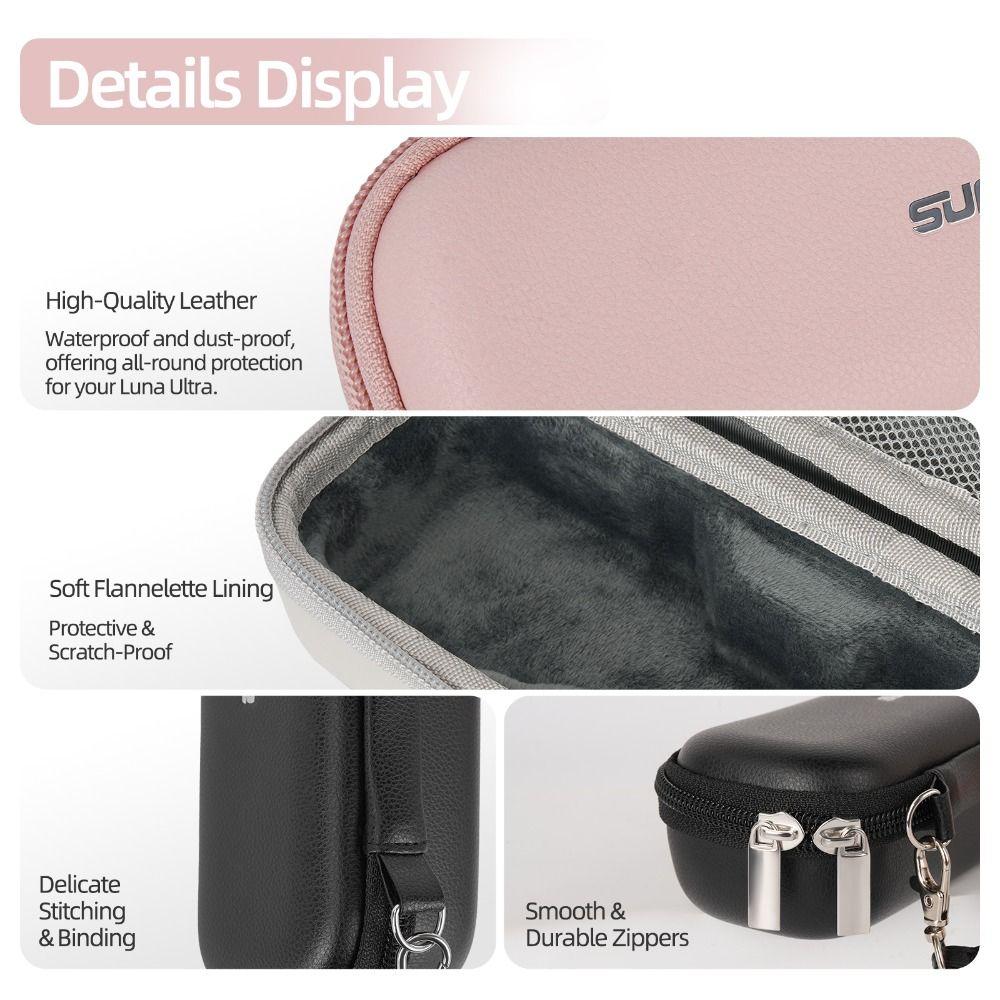 Protective Storage Bag Gimbal Camera Handbag for Insta360 Luna Ultra Gimbal Camera Accessories