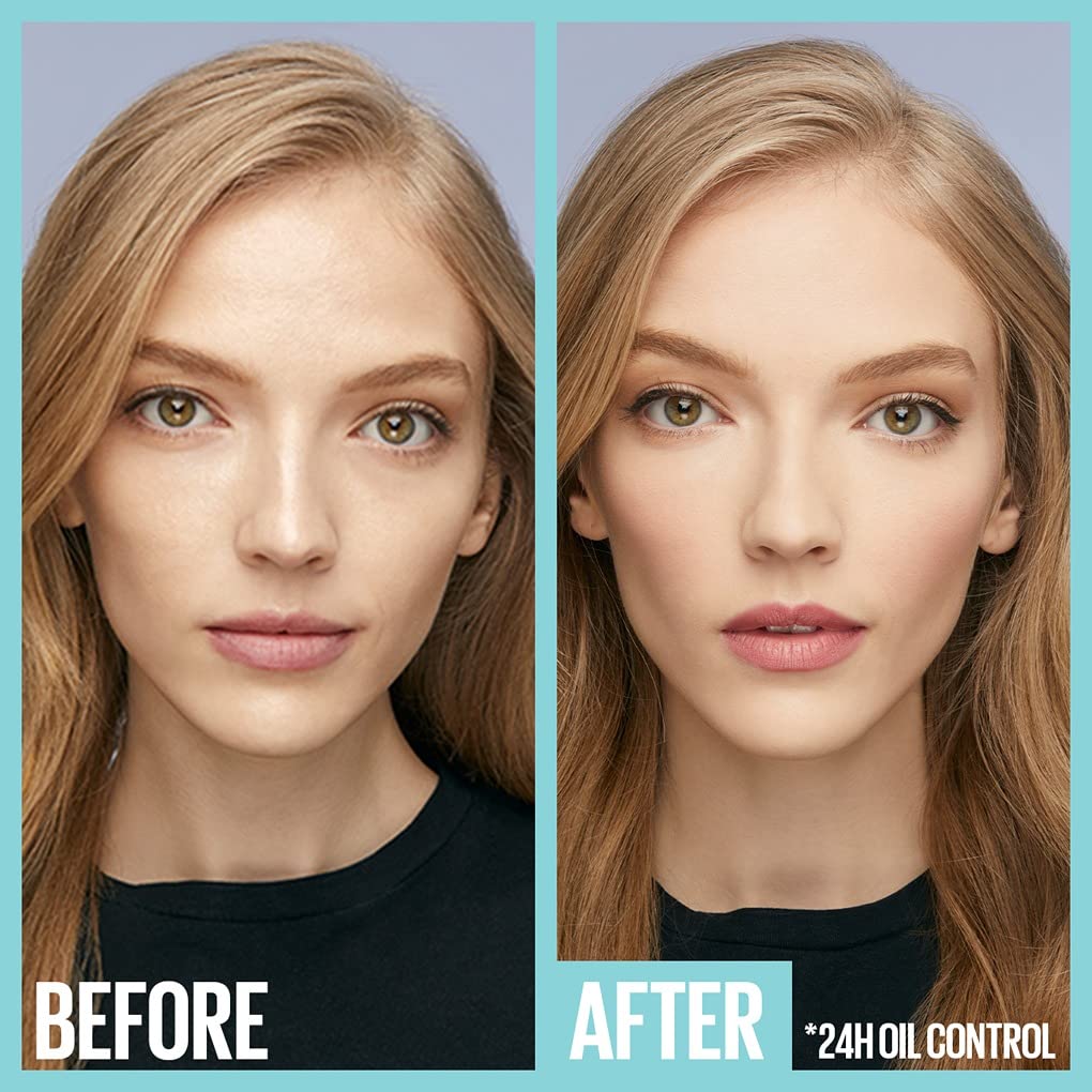 Maybelline New York Fit Me Ultimate Powder Foundation 110 Full Matte Coverage 9g With SPF44 Longlasting Oil Control Lightweight Finish