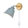 New Nordic Wall Light Indoor DIY E27 Wooden 6 Colors EU/UL Plug 350° Wall Lamps  Living Room Bedroom Aisle Sconce Fixtures Decov