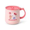 Sanrio Hello Kitty Stainless Steel Mug with Stainless Steel Copper with Acrylic Resin Lid and Gasket and Silicone Insulates Hot and Cold Product