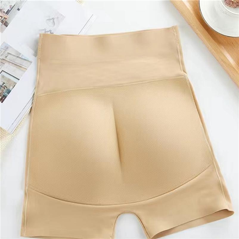 Women Sponge Pad Enhancer Fake Ass Panty Hip Butt Lifter Underwear Bottom Push Up Breathable Soft Seamless Panty Shorts